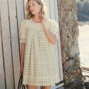 Dôen Sterling Dress in Moss Papillon Floral